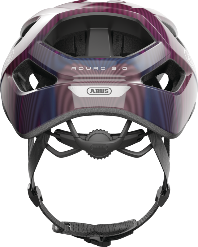 ABUS Aduro 3.0 Bukósisak Elektromos Rollerhez - Purple Waves