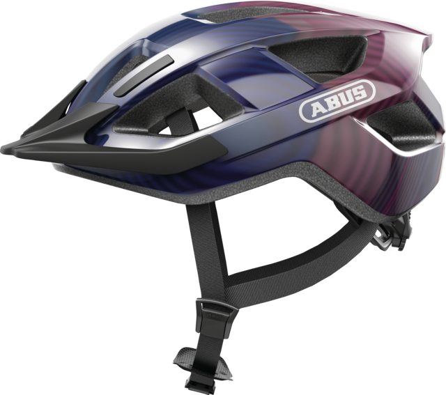 ABUS Aduro 3.0 Bukósisak Elektromos Rollerhez - Purple Waves