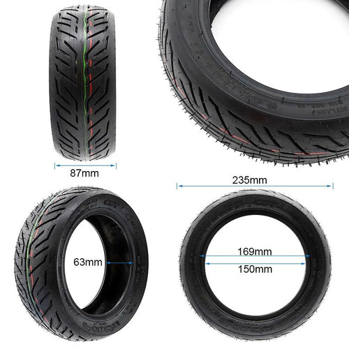 10x3-6 (255x80 / 80/65-6) Elektromos Roller Külső Gumi - Utcai