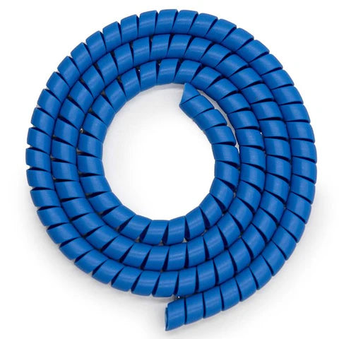 Kábel Kötegelő Spirál (kék, 110cm)