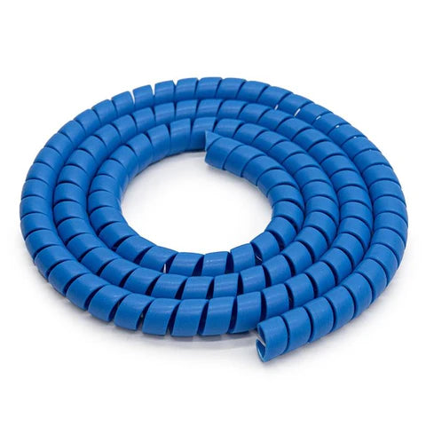 Kábel Kötegelő Spirál (kék, 110cm)