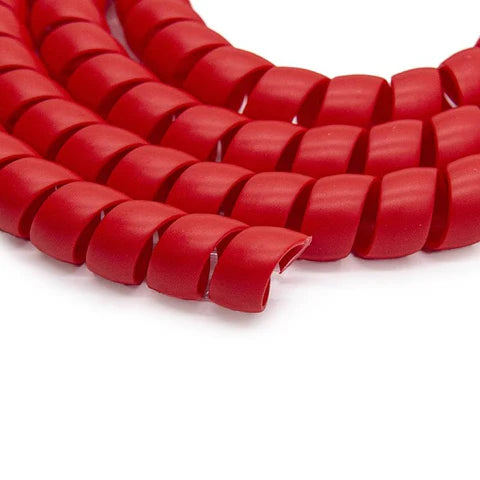 Kábel Kötegelő Spirál (piros, 110cm)