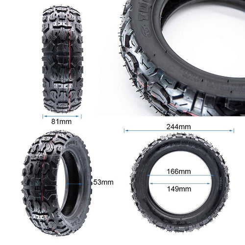 10x3-6 (255x80 / 80/65-6) Elektromos Roller Külső Gumi - Terepmintás (Off-Road)