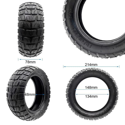 8,5x3-5,5 Elektromos Roller Külső Gumi - Terepmintás (Off-Road), Belső Nélküli (Tubeless)