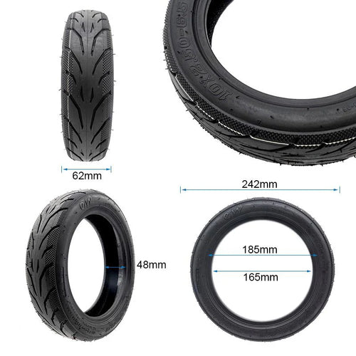 60/70-6,5 Elektromos Roller Külső Gumi Defekttűrő Géllel - Utcai, Belső Nélküli (Tubeless)