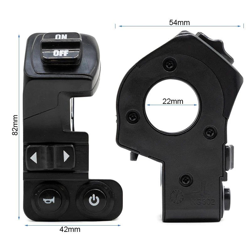 KuKirin G2 Pro / G2 Max (2024-2025) Világítás Kapcsoló Panel