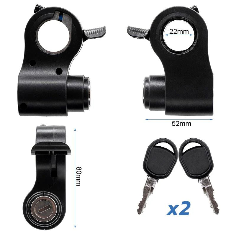 KuKirin G2 Pro / G2 Max (2024-2025) Gázkar Gyújtáskapcsolóval