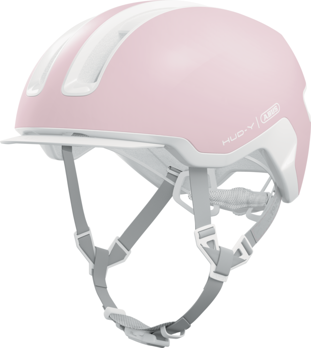 ABUS HUD-Y Bukósisak Elektromos Rollerhez - Pure Rose
