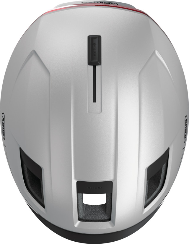 ABUS HYP-E Bukósisak Elektromos Rollerhez - Gleam Silver
