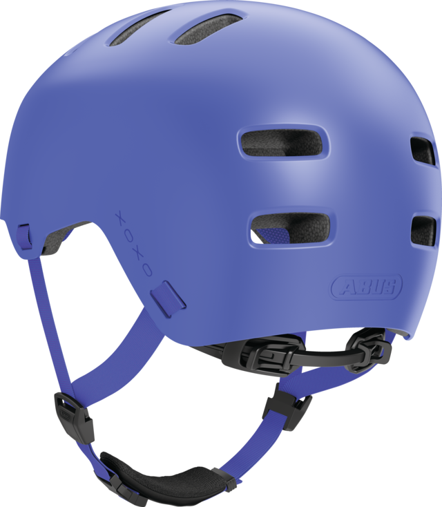 ABUS XOXO Bukósisak Elektromos Rollerhez - Mono Blue