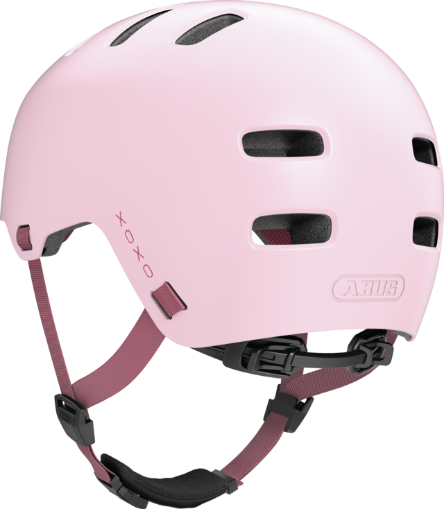 ABUS XOXO Bukósisak Elektromos Rollerhez - Strawberry Rose