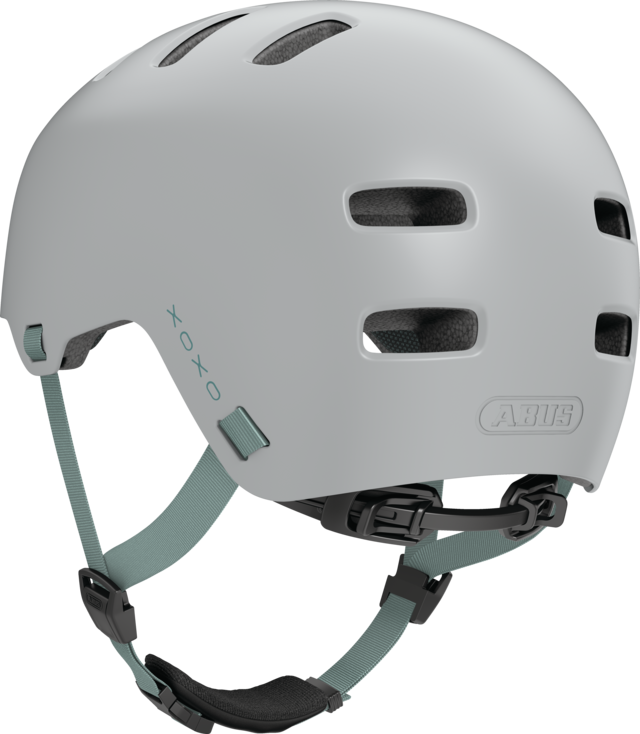 ABUS XOXO Bukósisak Elektromos Rollerhez - Cool Grey