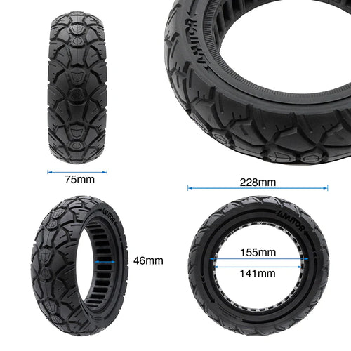 10x3 Elektromos Roller Tömör Gumi