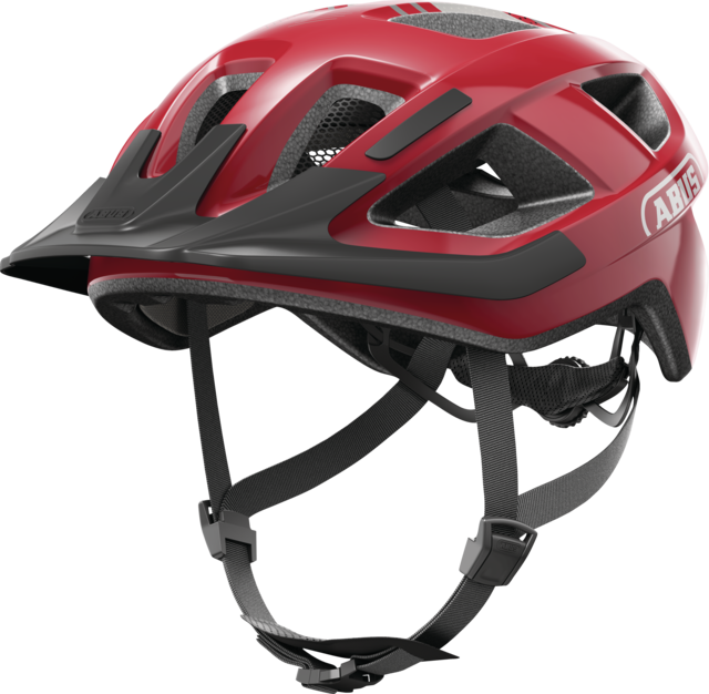 ABUS Aduro 3.0 Bukósisak Elektromos Rollerhez - Blaze Red