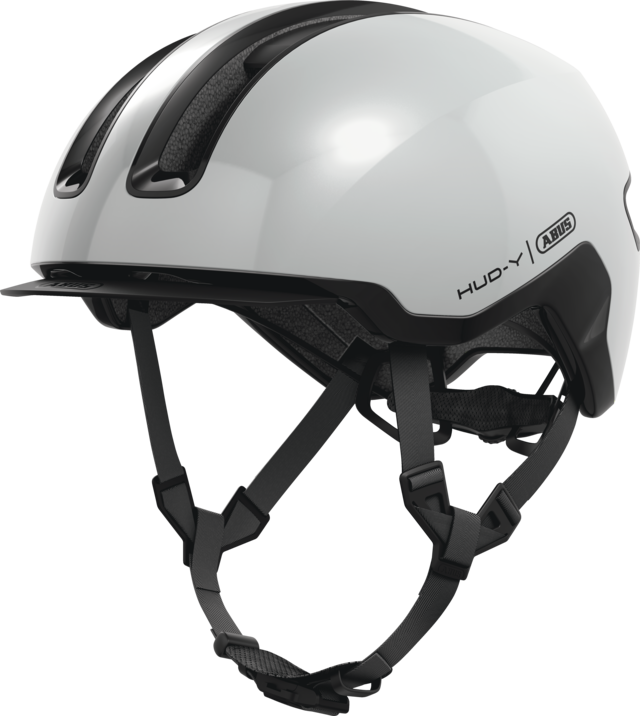 ABUS HUD-Y Bukósisak Elektromos Rollerhez - Race Grey