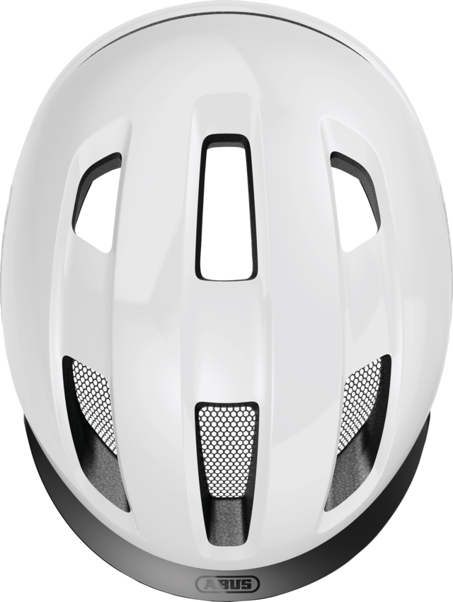 ABUS PURL-Y Bukósisak Elektromos Rollerhez - Shiny White