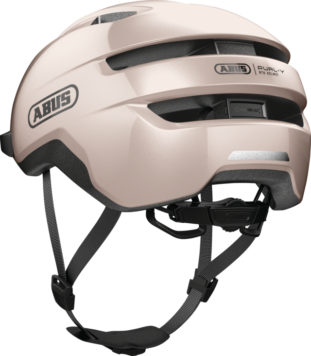 ABUS PURL-Y Bukósisak Elektromos Rollerhez - Champagne Gold