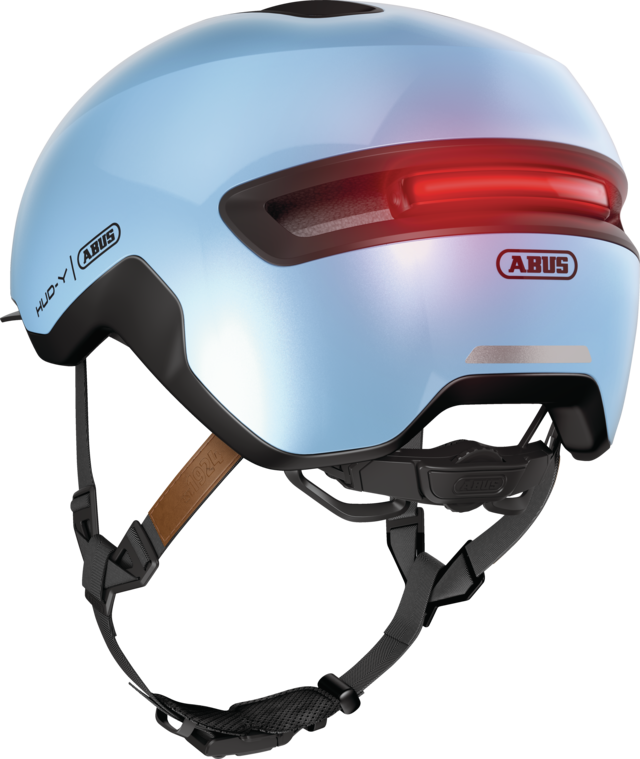 ABUS HUD-Y Bukósisak Elektromos Rollerhez - Iced Blue