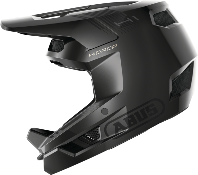 ABUS HiDrop MTB Bukósisak Elektromos Rollerhez - Shiny Black