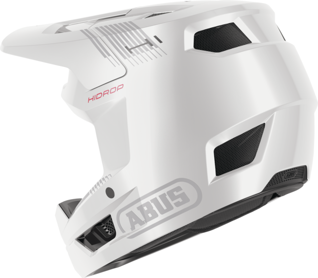 ABUS HiDrop MTB Bukósisak Elektromos Rollerhez - Shiny White