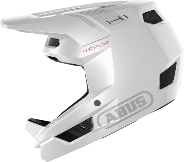 ABUS HiDrop MTB Bukósisak Elektromos Rollerhez - Shiny White