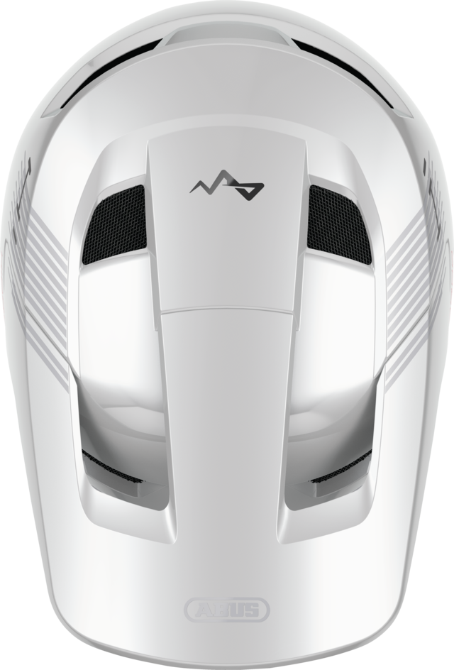 ABUS HiDrop MTB Bukósisak Elektromos Rollerhez - Shiny White