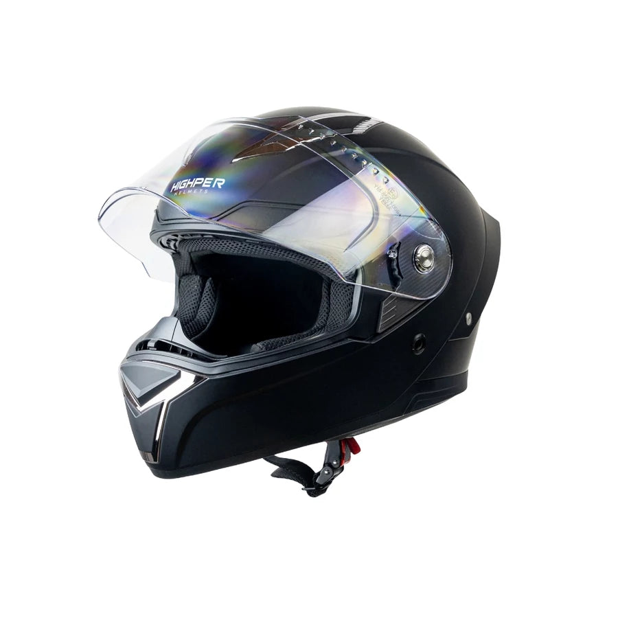 Highper Fusion Zárt Bukósisak Elektromos Rollerhez - Matt Fekete