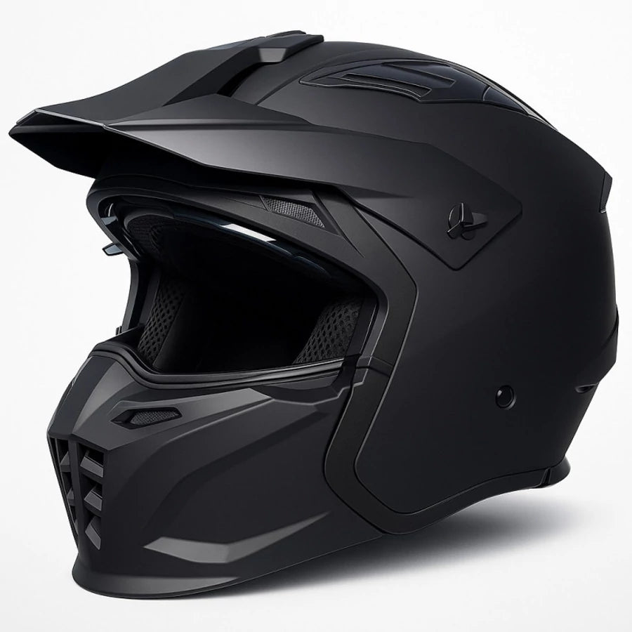 Horn Multi-X Bukósisak Elektromos Rollerhez - Matt Fekete