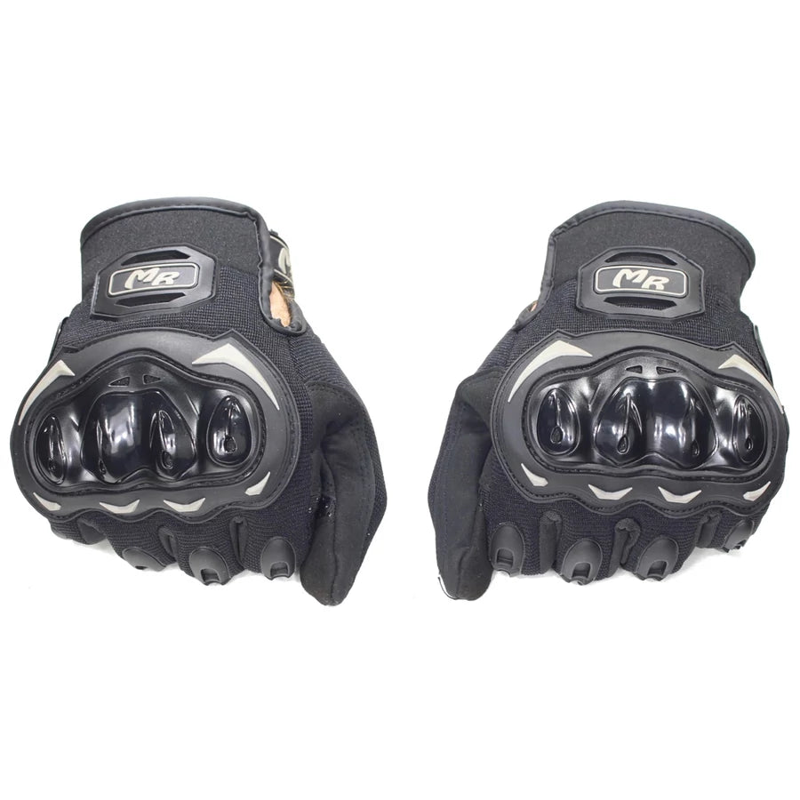 Protektoros Motoros Kesztyű (fekete-szürke)